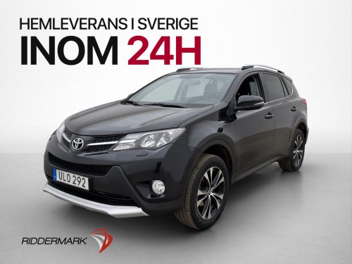 Toyota RAV4 AWD 151hk Edition Feel Kamera Drag Rails