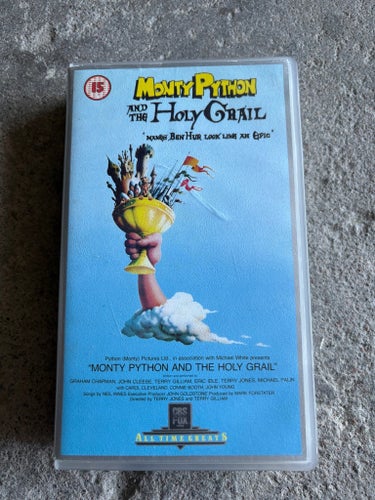 VHS- Monty Python and the Holy Grail