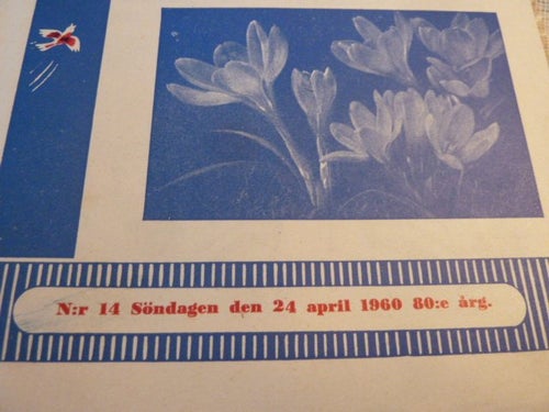 LILLA SVENSKA, BARNTIDNINGEN, 1960 NR 14, TIDNING
