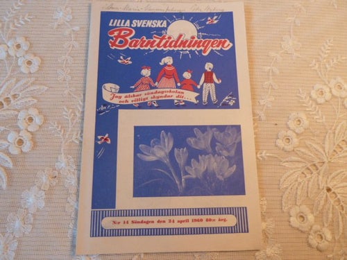 LILLA SVENSKA, BARNTIDNINGEN, 1960 NR 14, TIDNING