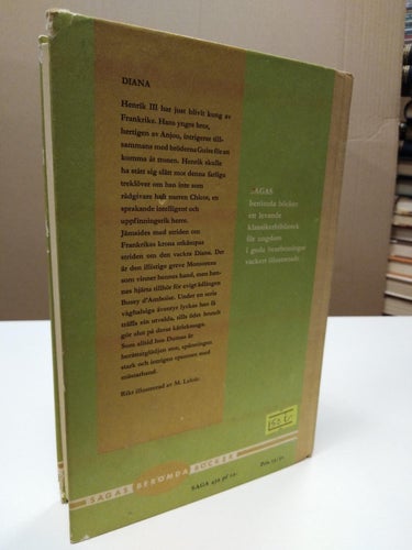 Diana - Alexandre Dumas. bok, inbunden. Very Fine