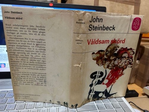Våldsam skörd av John Steinbeck. bok, Very good plus