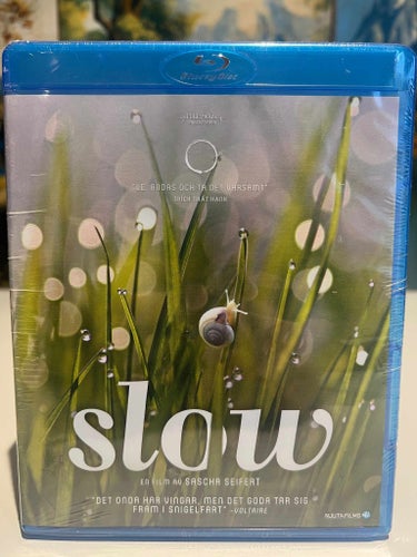 Slow (2013) | Dokumentär / Wallpaper | Njutafilms Blu-ray | Ny