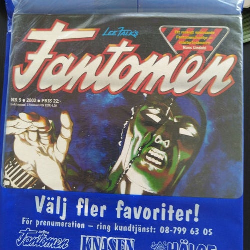 Fantomen - Nr 9 , 2002 ( Inplastad )