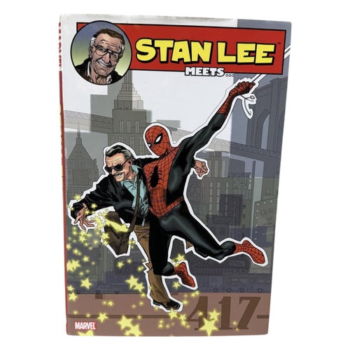 Marvel Stan Lee Meets Inbunden Serietidning 2007 Spider-Man Fantastic Four Bok