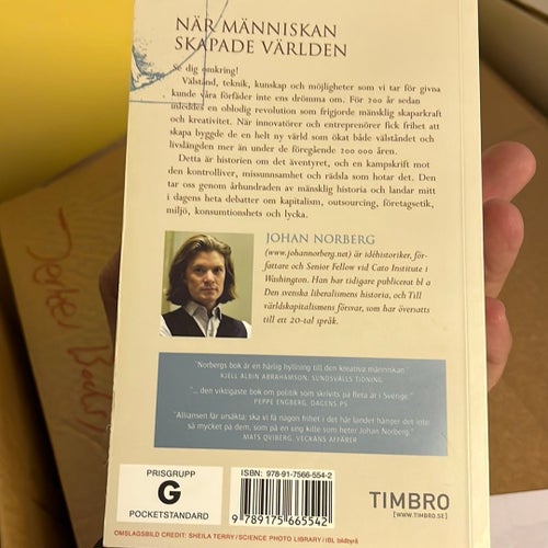 När Människan Skapade Världen av Johan Norberg