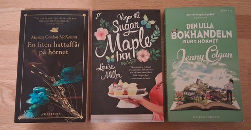Feelgood bokpaket-Marita Conlon-McKenna/Jenny Colgan/Louise Miller