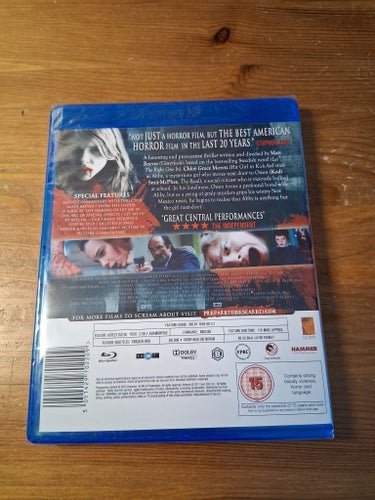Let me in. Inplastad blu-ray.