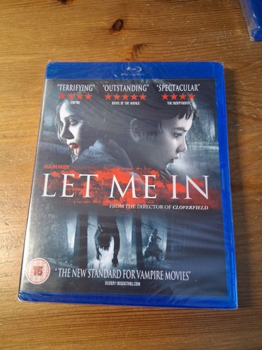 Let me in. Inplastad blu-ray.
