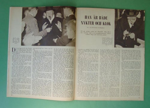 Vecko-Journalen 1951-52. Churchill, Spencer Williams m.m.