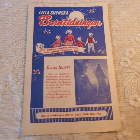 LILLA SVENSKA, BARNTIDNINGEN, 1960 NR 13, TIDNING