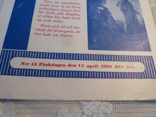 LILLA SVENSKA, BARNTIDNINGEN, 1960 NR 13, TIDNING