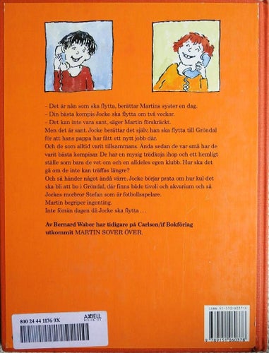 Jocke Flyttar av Bernard Waber (Camilla Gripe) Barnbok 1990