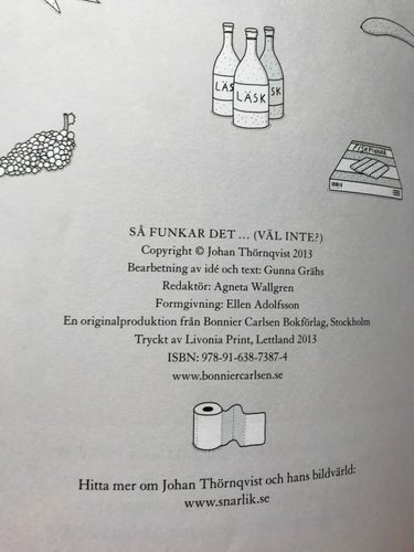 SÅ FUNKAR DET… (VÄL INTE?) Johan Thörnqvist 2013
