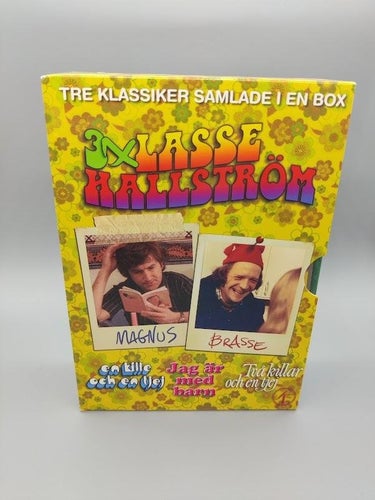 3 X Lasse Hallström -Tre Klassiker Samlade I En Box - DVD