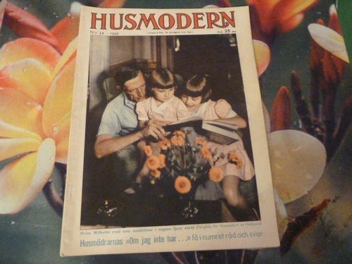 HUSMODERN, NR 38 - 1939, TIDNING
