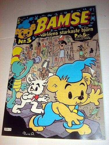 BAMSE 1984 3 (svensk) NY OLÄST