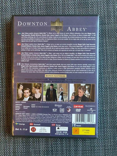 Downton Abbey - Säsong 2 - DVD