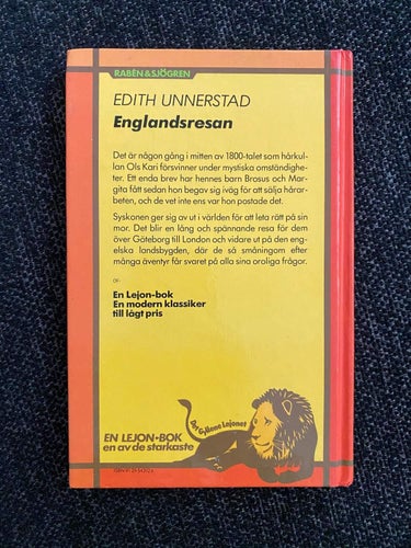 Edith Unnerstad - Englandsresan