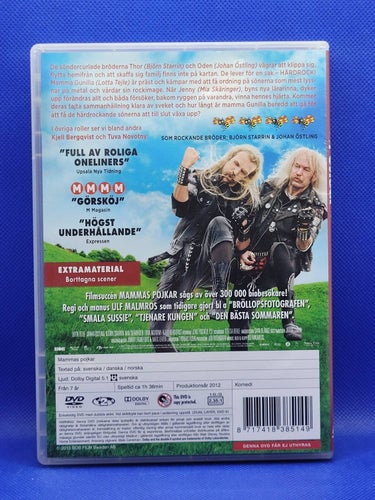 MAMMAS POJKAR (Mia Skäringer , Björn Starrin) ULF MALMROS *SVENSK UTGÅVA* RARE*