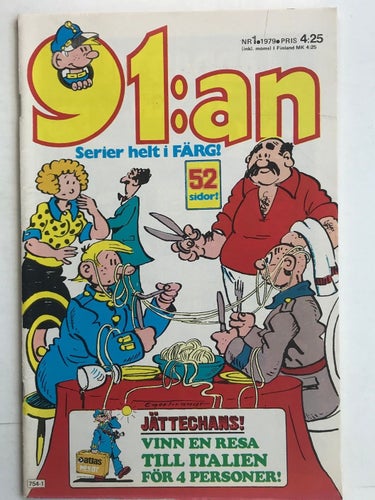 91:an - 1979: 1 FN-VF med reklambilaga