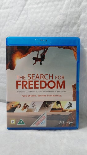 The Search For Freedom Blu-Ray (Obs! Ex Rental / Hyr Film)