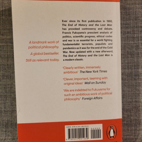 The End of History and the Last Man av Francis Fukuyama, 2020