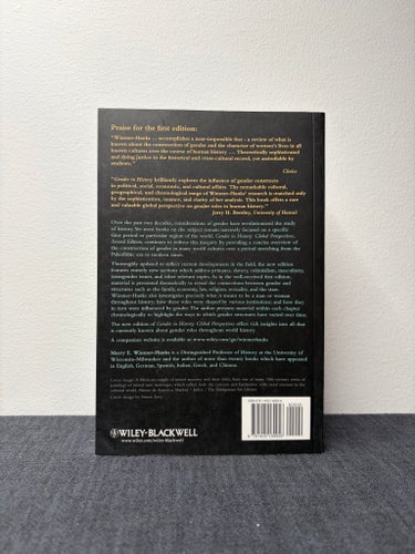 Gender in History: Global Perspectives, Second Edition av Merry E. Wiesner-Hanks