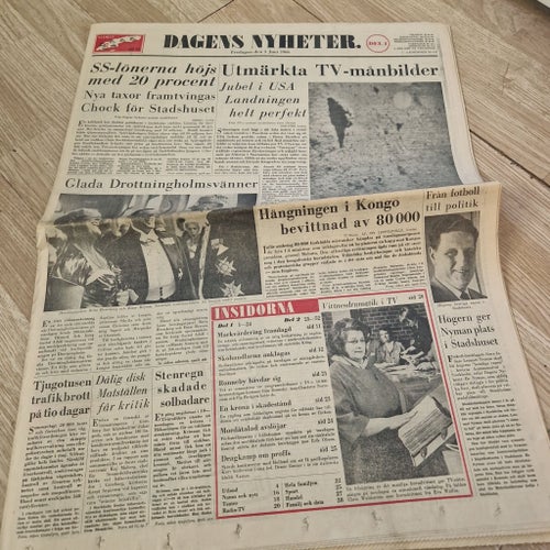 Dagens Nyheter från 3 juni 1966