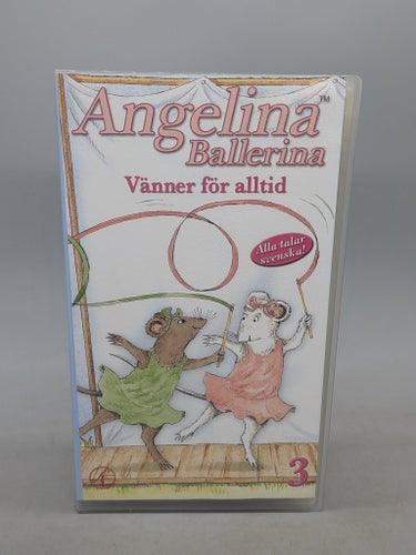 Angelina Ballerina - Vänner för alltid - Svenskt tal - VHS