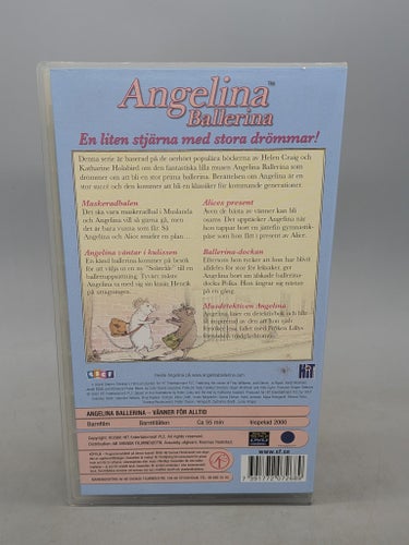 Angelina Ballerina - Vänner för alltid - Svenskt tal - VHS