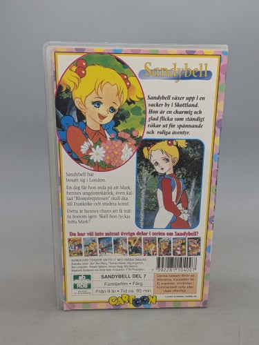Sandybell Volym 7 - Svenskt tal - VHS