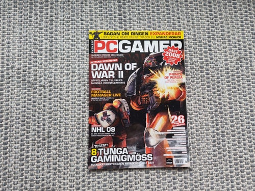 *UTRENSNING!* Svenska PC Gamer nr 145 från januari 2009