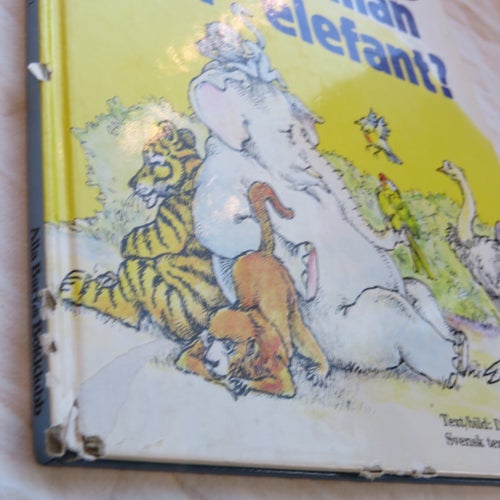 Var gömmer man en elefant? av David McPhail, 1981