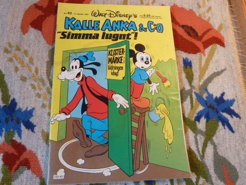 KALLE ANKA & C:O NR43, 1981,