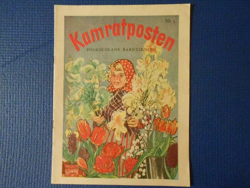 Kamratposten nr 5 1950 Nalle Puh Louis Armstrong Lill-Lulle Djurgårdens IF