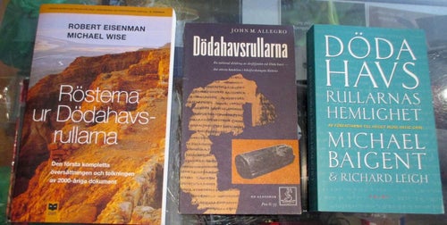 3 böcker om Dödahavsrullarna