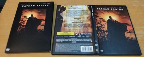 Batman Begins. DVD-box