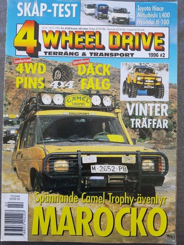 4 Wheel Drive nr 2 1996: Mitsubishi L400, Toyota Hiace, Hyundai H-100