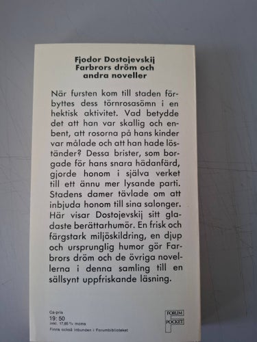Fjodor Dostojevskij: Farbrors dröm och andra noveller