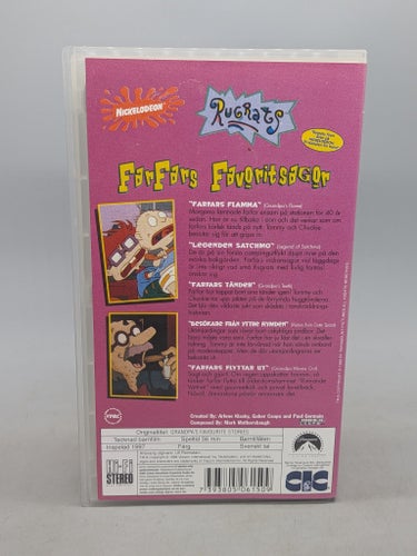 Rugrats Farfars favoritsagor - Svenskt tal - Nickelodeon - VHS