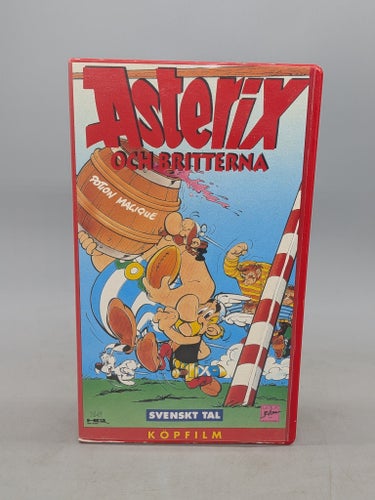 Asterix och Britterna - Svenskt tal - VHS