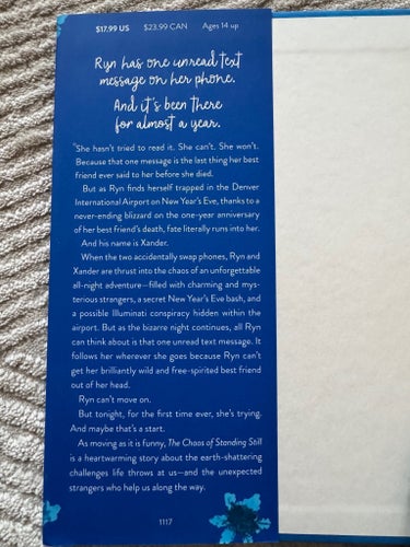 The Chaos of Standing Still - Jessica Brody - hardcover
