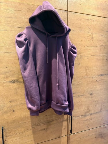 Lila hoodie stl L