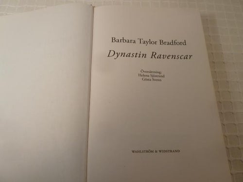 DYNASTIN RAVENSCAR, B. T. BRADFORD, 2007,  BÖCKER
