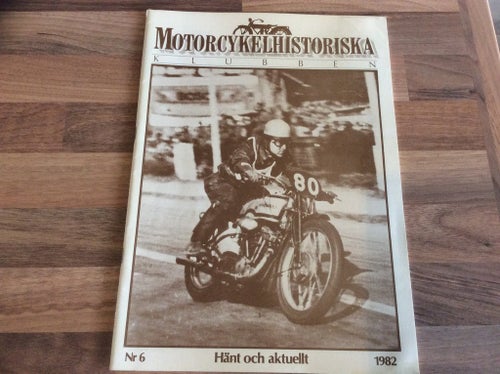 MCHK Nr 6 1982 Indian Prince,HVA porträtt,Husqvarna