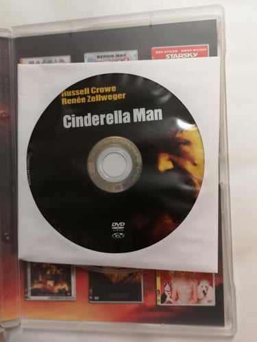 DVD Cinderella Man Russell Crowe Renée Zellweger NYSKICK