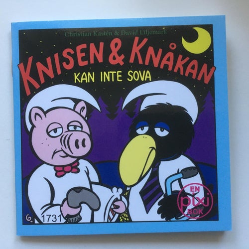 Pixi bok 1731 - KNISEN & KNÅKAN KAN INTE SOVA