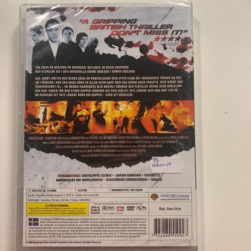 THE CREW. DVD ACTION -09. INPLASTAD