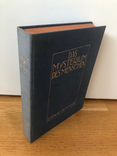 Ludwig Deinhard: Das Mysterium des Menschen. Tryckt 1910